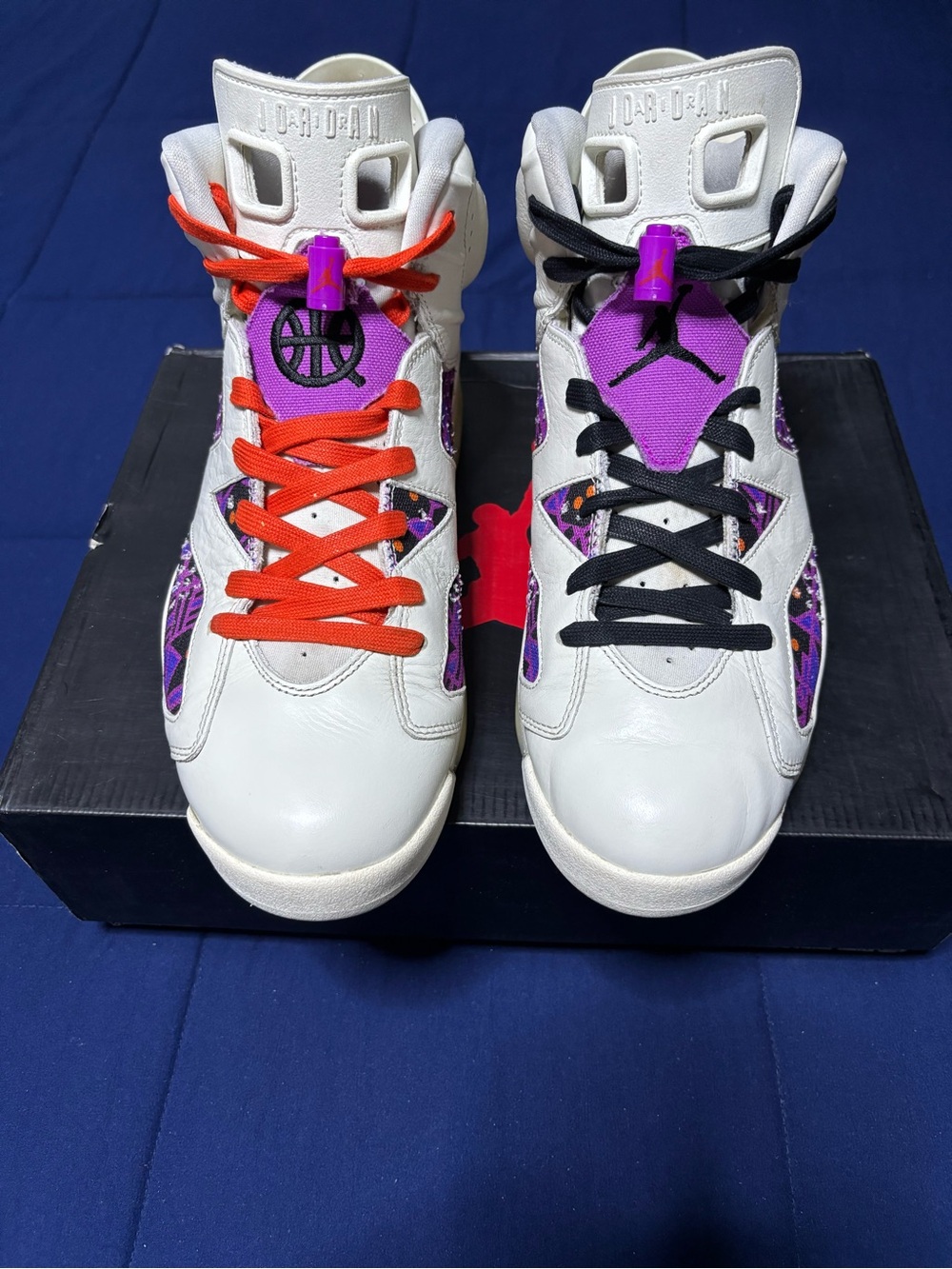 Jordan 6 Retro Quai 54-Purple 2020 Size 12